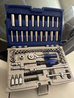3/8 and 1/4 socket set