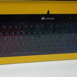Corsair Gaming K55 RGB Gaming Keyboard, Backlit RGB LED

