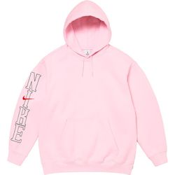 Supreme Nike Hoodie Pink Sz XL