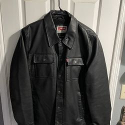 Men’s Levi’s Leather Jacket Medium