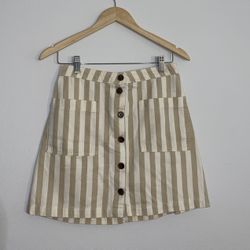 Mini Striped Skirt 