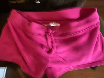 garage women’s pink short shorts