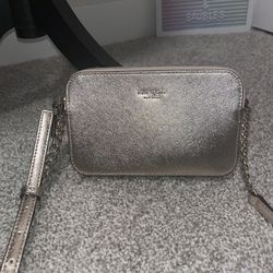 Kate Spade Cameron Light Gold Double Zip Crossbody