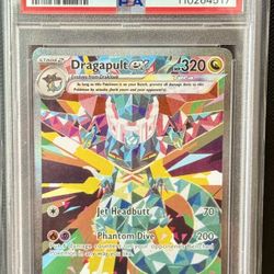 Pokemon 2025 Dragapult ex 165/131 SIR Prismatic Evolutions GEM MINT PSA 10