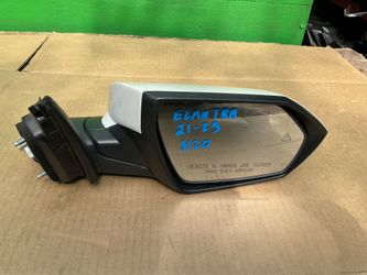 MIRROR  ELANTRA  RIGHT SIDE 2021 2022 2023 2024 2025  OEM