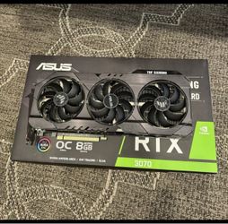 ASUS TUF GeForce RTX 3070 OC 8GB GDDR6 Graphics Card