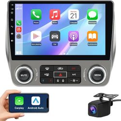 2RAM 64ROM Car Stereo for Chevrolet Chevy Camaro 2010 2011 2012 2013 2014 2015, Biult in Wireless CarPlay Android Auto Support 5G WiFi BT 5.0 GPS Navi