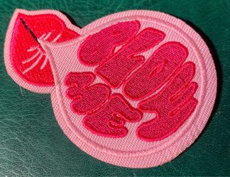 “Blow Me” Embroidered Iron-On Patch
