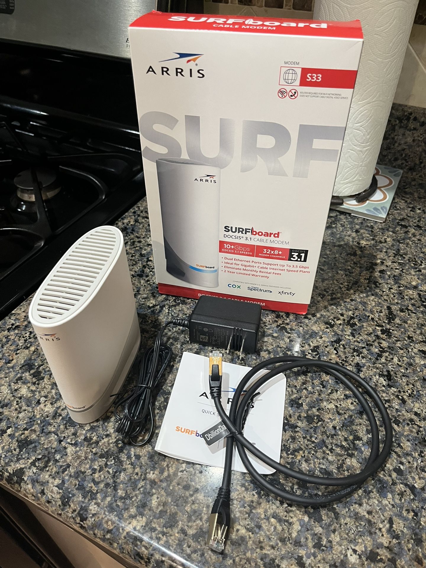 Arris Surfboard S33 Internet Modem