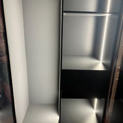 Lvifur 70” Armoire Wardrobe closet With 3 Colors Of Light