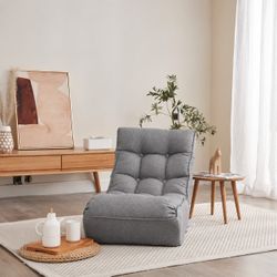 Single Sofa Reclining Chair Japanese Chair Lazy Sofa Tatami Balcony Reclining Chair Leisure Sofa