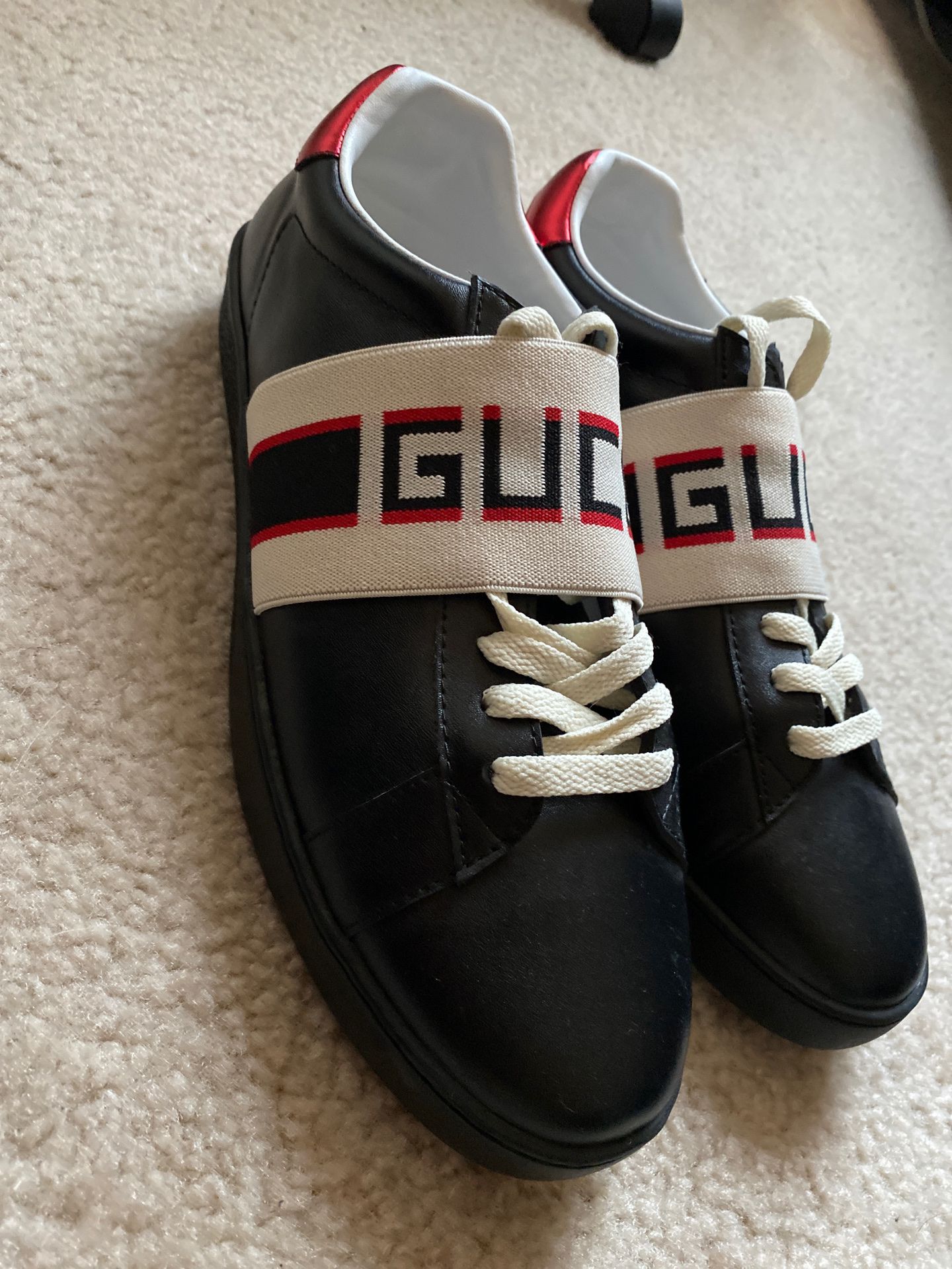 Gucci Strap shoes black size 9.5