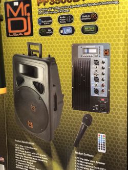 🚨 dj power speaker 🚨