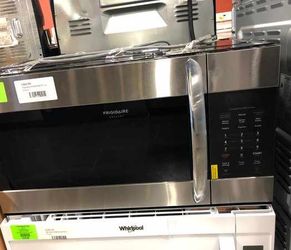Brand New Frigidaire Gallery 1.5 cu. ft. Over the Range Convection Microwave in Smudge-Proof Stainless Steel ERWQ