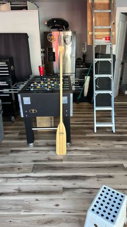 58.5” Feather Brand Oar Made In The USA Of Genuine Wood