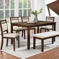 6 Pc Dining Table 