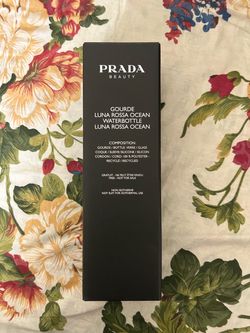 prada glass water bottle