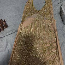 Gold XL Dresss 