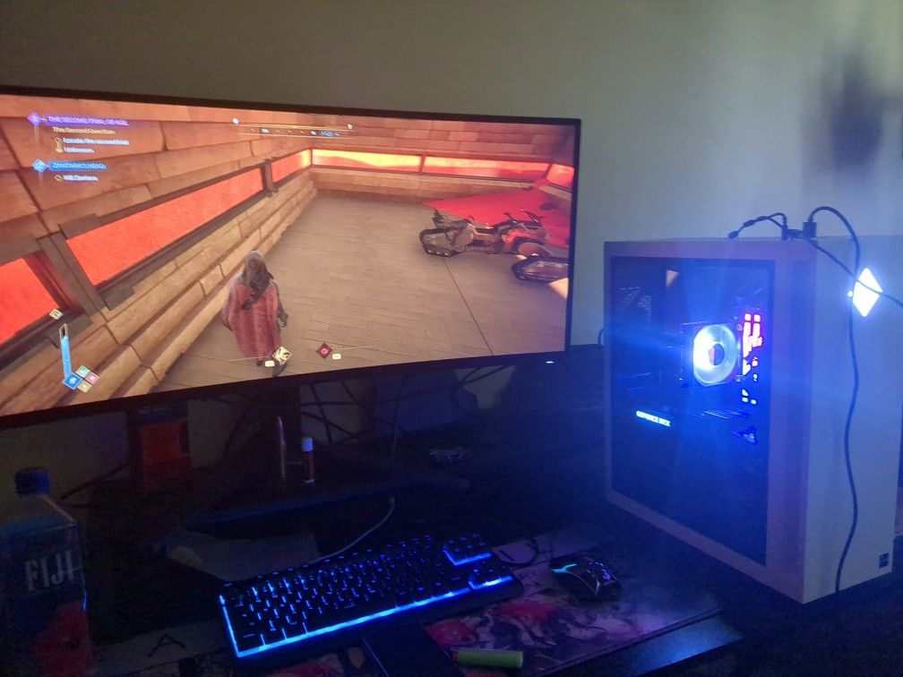 Omen PC With Alienware Moniter