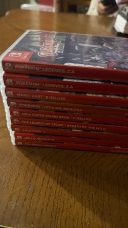 Switch games for sale