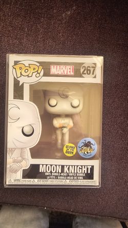 Funko Pop Moon Knight Comic Con Glow