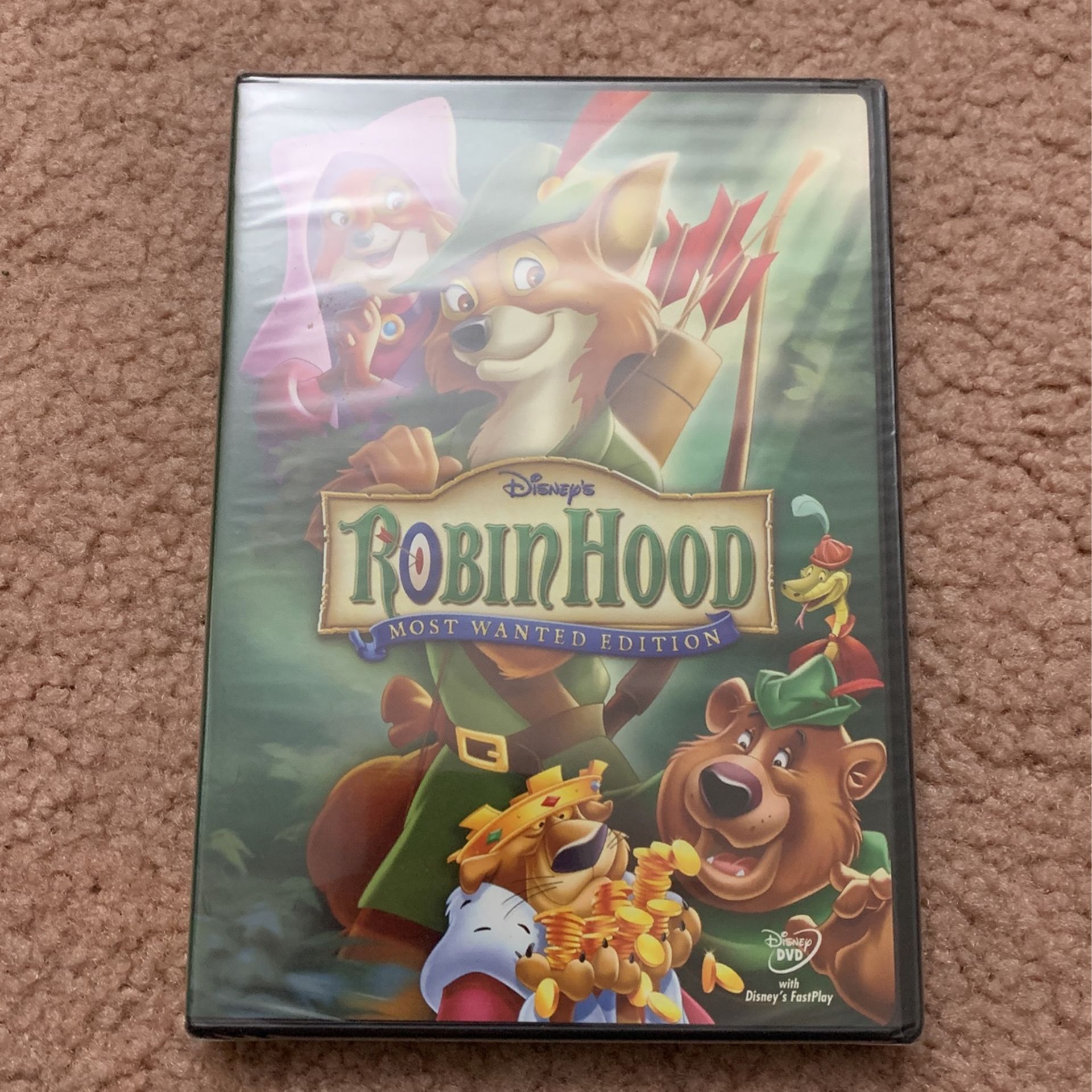 Disney Robin Hood DVD