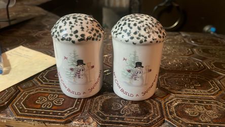 Salt and pepper shakers