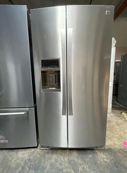 Stainless Steel Side by Side Refrigerator