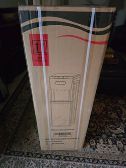 Tehanld Bottom Loading Water Cooler Dispenser for 3 or 5 Gallon Bottles - Water Dispenser with Hot, Room & Cold Spouts, LED Display