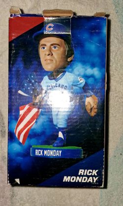 LA Dodgers Rick Monday "Save the Flag" Stadium Giveaway (SGA) Bobblehead