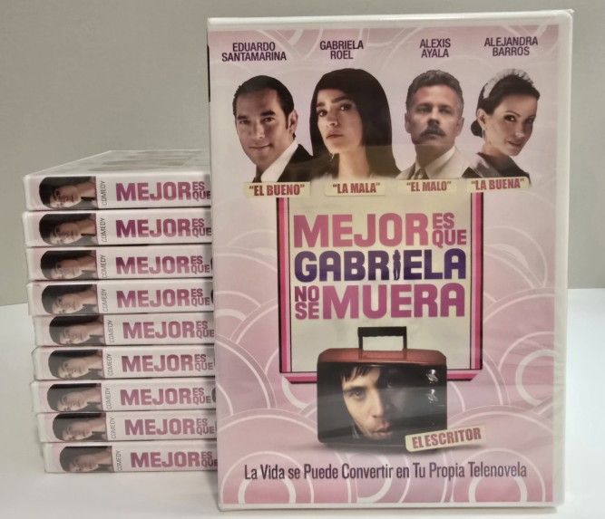 Lot of 10 Mejor Es Que Gabriela No Se Muera New Sealed DVDs Spanish Comedy Movie