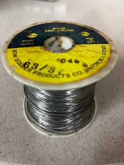 63/37 Rosin Core Solder