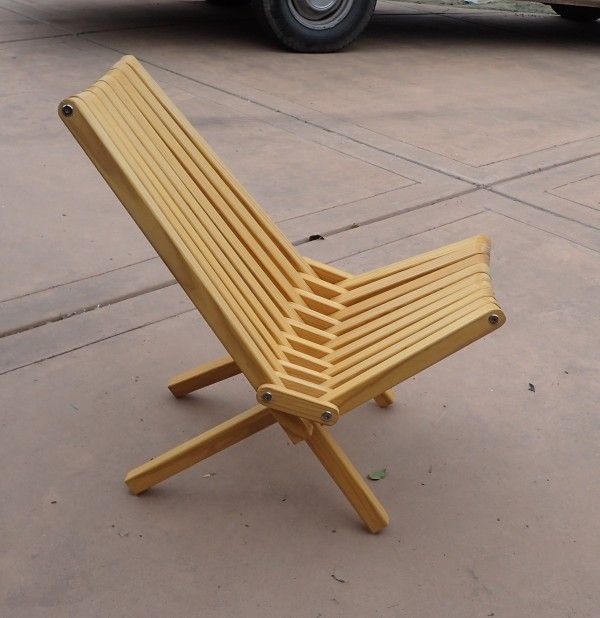 GloDea Acacia Wood Folding Chair Indoor / Outdoor