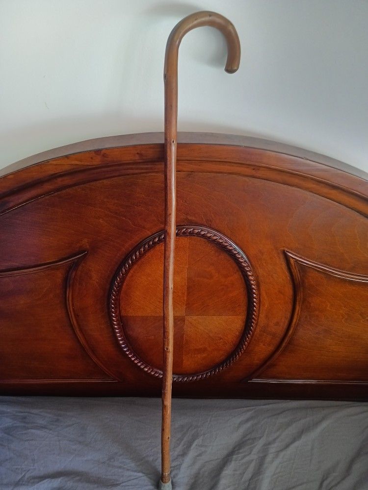 Antique Strong Organic Branch Wood Walking Stick Cane