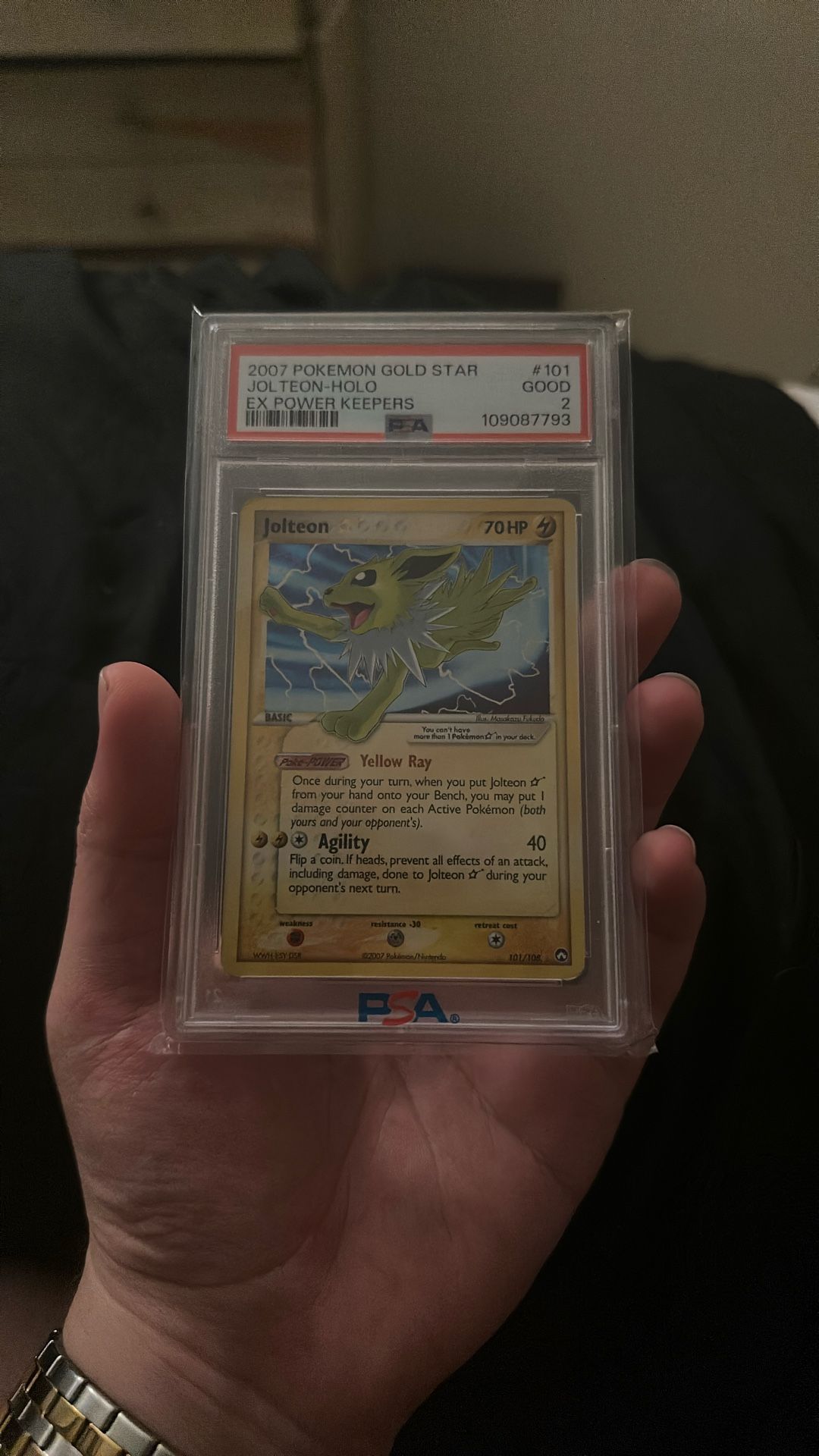 Psa 2 Gold Star Jolteon, Power Keepers