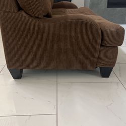 Brown Sectional Sofa 