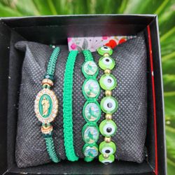 San Judas Bracelet Set