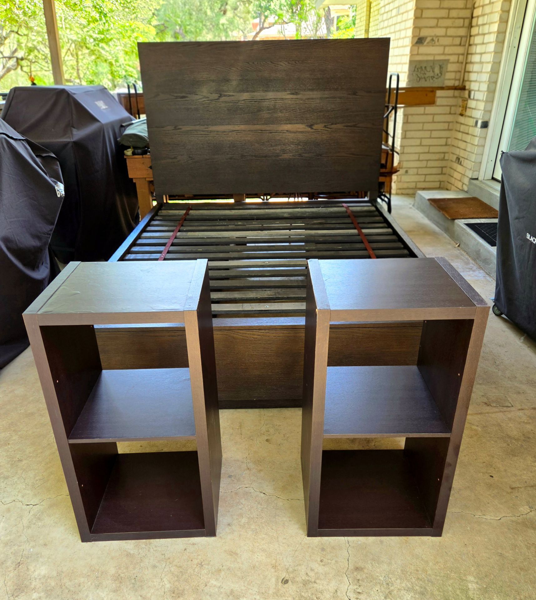 Queen Size Platform Bed w/6 Storage Drawers