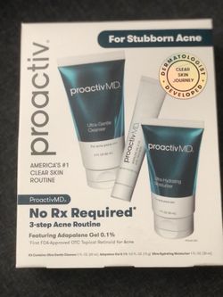 Proactiv 3 step acne routine set exp 07/2026