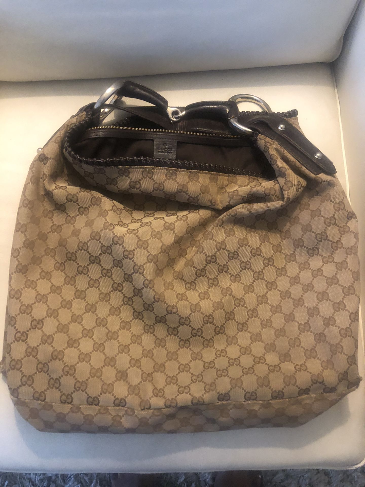 Authentic Gucci hobo handbag