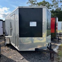 Used Diamond Cargo 6 x 12 Enclosed 3.5k Cargo Trailer