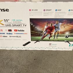 55” inch Hisense Smart Android UHDTV 4K