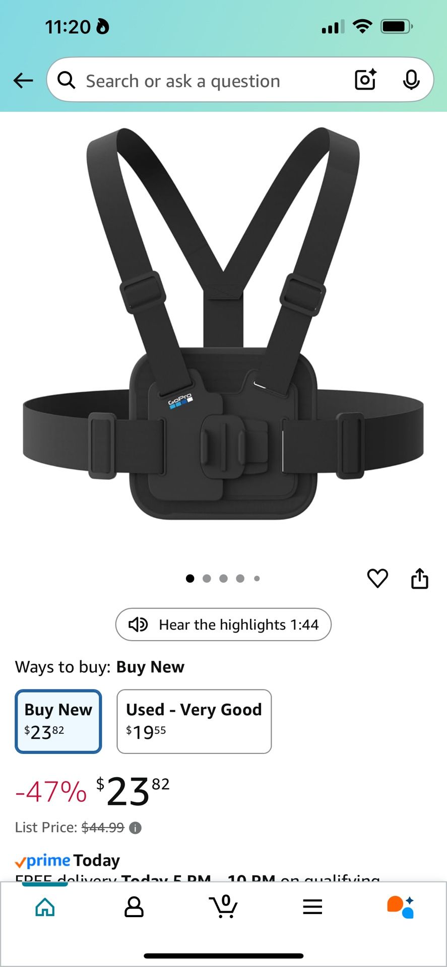 Gopro Junior Chesty