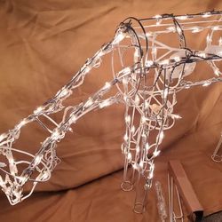 LOT#25 42" Animated Lighted Feeding Doe