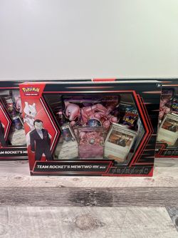 Pokemon Team Rocket’s Mewtwo ex Box
