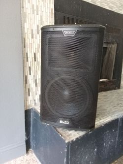 Alto Black Powered PA Speaker