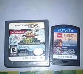 NINTEND0 DS: YU-GI-0H 5D's/PS VITA: LEG0 ( THE H0BBIT )