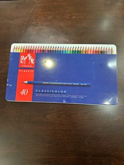Caran d’Ache Classicolor watercolor colored pencil set