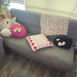 Gray Futon