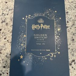 Harry Potter Golden Snitch Clock